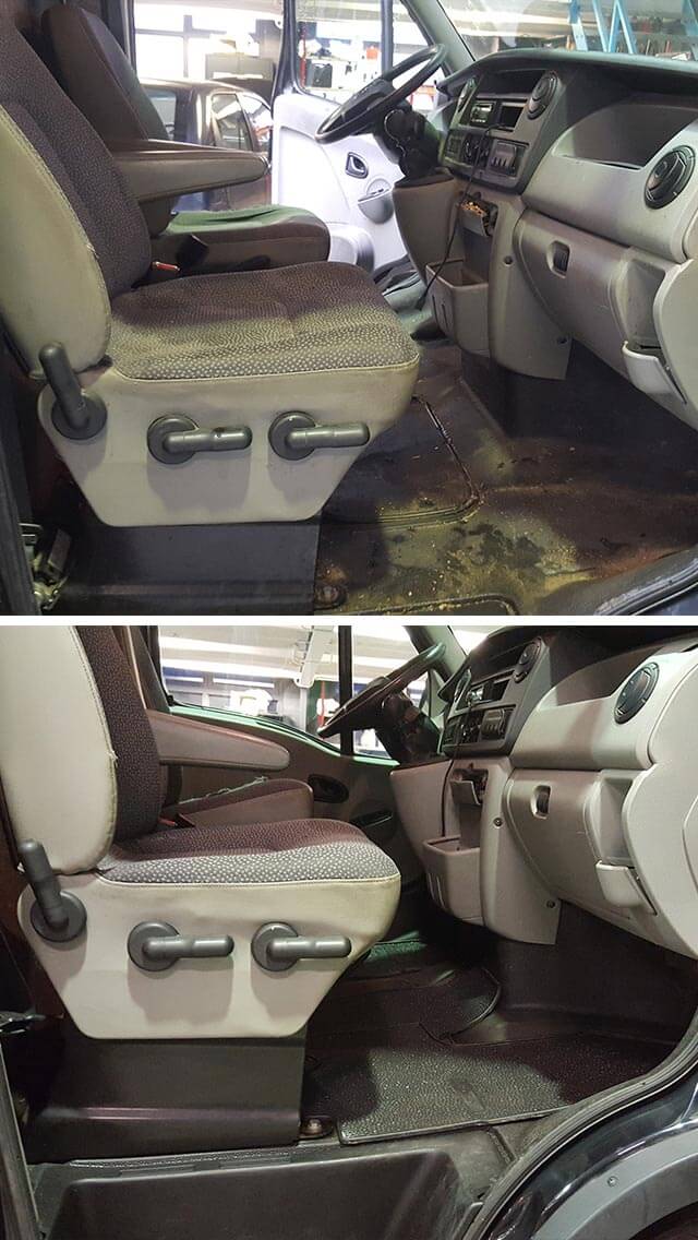 reiniging interieur autostoel